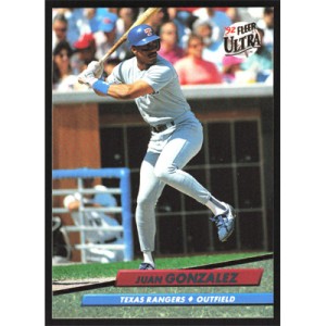 1992 Ultra #132 Juan Gonzalez