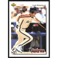 1992 Upper Deck #372 Luis Gonzalez