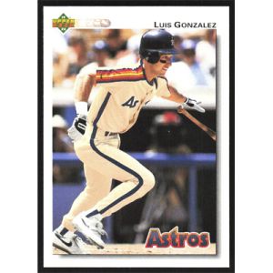 1992 Upper Deck #372 Luis Gonzalez
