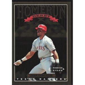 1998 Leaf Rookies & Stars Home Run Derby #14 Juan Gonzalez