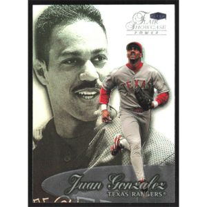 1999 Flair Showcase Row 3 #19 Juan Gonzalez