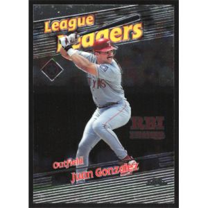 1999 Topps Chrome #226 Juan Gonzalez League Leaders