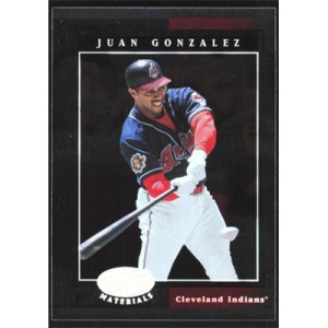 2001 Leaf Certified Materials #37 Juan Gonzalez