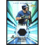 2002 Finest Jersey Relics #FRJ-LG Luis Gonzalez Jersey