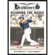 2002 Fleer Headliners #18 Juan Gonzalez