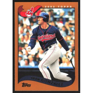 2002 Topps #70 Juan Gonzalez