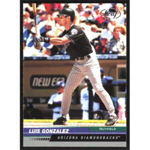 2005 Leaf #12 Luis Gonzalez