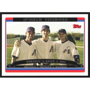 2006 Topps #657 L. Gonzalez/S. Green/K. Hill