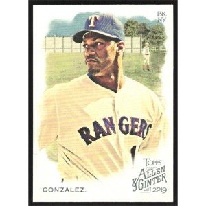 2019 Topps Allen & Ginter #131 Juan Gonzalez