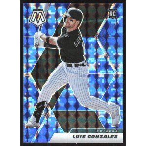 2021 Panini Mosaic Blue Camo #229 Luis Gonzalez