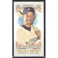 2021 Topps Allen & Ginter Mini A & G Back #21 Luis Gonzalez