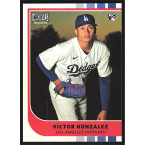 2021 Topps Archives Snapshots #29 Victor Gonzalez