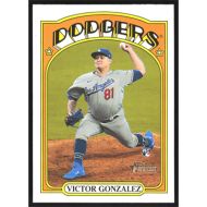 2021 Topps Heritage Action Variations #577 Victor Gonzalez