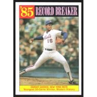 1986 Topps #202 Dwight Gooden Record Breaker