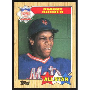 1987 Topps #603 Dwight Gooden All-Star
