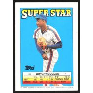 1988 Topps Stickers Super Star Backs #25 Dwight Gooden
