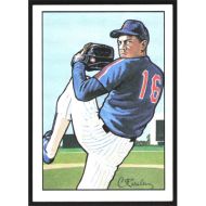 1990 Bowman Art Inserts #NNO Dwight Gooden