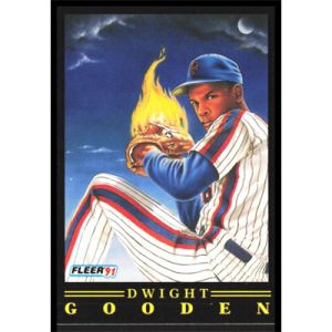 1991 Fleer Pro-Visions #7 Dwight Gooden