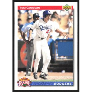 1992 Upper Deck #20 Tom Goodwin Star Rookie