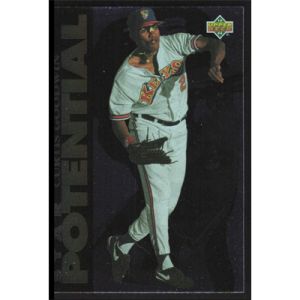 1994 Upper Deck Minors #253 Curtis Goodwin Star Potential Foil