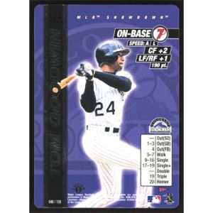 2000 MLB Showdown Pennant Run 1st Edition #46 Tom Goodwin