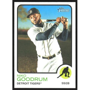 2022 Topps Heritage #75 Niko Goodrum