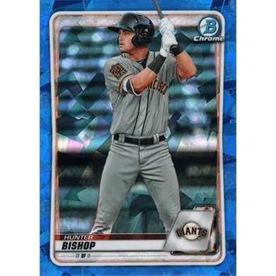 2020 Bowman Chrome Draft Sapphire #BD-200 Hunter Bishop