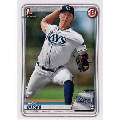 2020 Bowman Draft #BD-61 Nick Bitsko