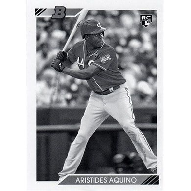 2020 Bowman Heritage Black and White #79 Aristides Aquino