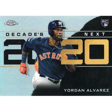 2020 Topps Chrome Update Decades Next #DNC-4 Yordan Alvarez