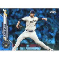 2020 Bowman Chrome Update Sapphire #U-275 Brett Anderson