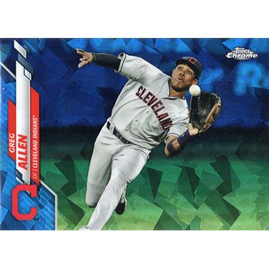 2020 Topps Chrome Update Sapphire #U-139 Greg Allen