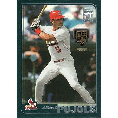 2020 Topps Rookie Card Retrospective RC Logo Medallions #RCR-AP Albert Pujols