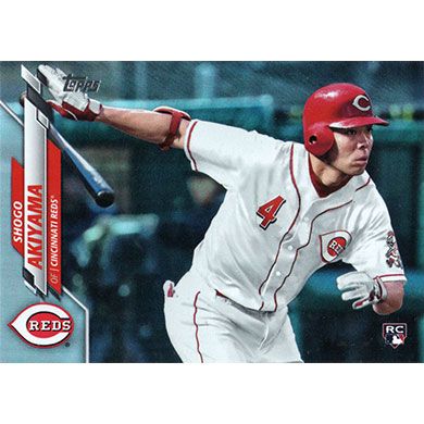 2020 Topps Rainbow Foil #376 Shogo Akiyama