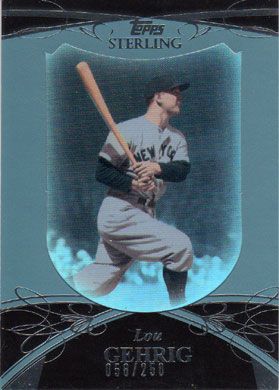 2010 Topps Sterling #4 Lou Gehrig 