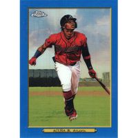 2020 Topps Turkey Red Chrome Blue Refractor #TRC-2 Ronald Acuna Jr. (13/50)