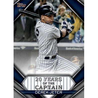 2020 Topps Update 20 Years of the Captain #YOC-14 Derek Jeter