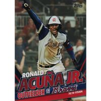 2020 Topps Update Ronald Acuna Jr. Highlights #TRA-17