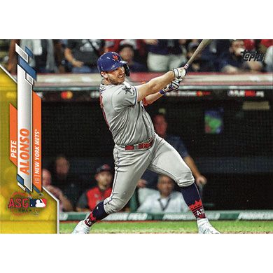 2020 Topps Update Walgreens Yellow #U-187 Pete Alonso All-Star