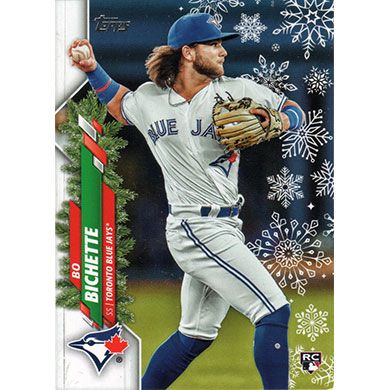 2020 Topps Walmart Holiday #HW94 Bo Bichette