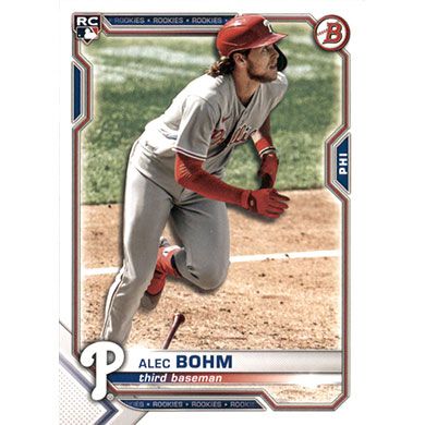 2021 Bowman #2 Alec Bohm