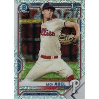 2021 Bowman Chrome Mega Box Prospects Refractor #BCP-42 Mick Abel