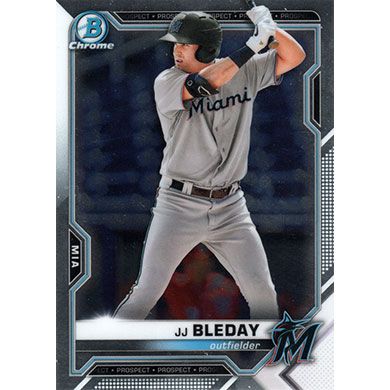 2021 Bowman Chrome Prospects #BCP-93 JJ Bleday