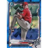 2021 Bowman Chrome Sapphire Prospects #BCP-99 Cade Cavalli