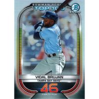 2021 Bowman Chrome Scouts Top 100 Refractor #BTP-46 Vidal Brujan