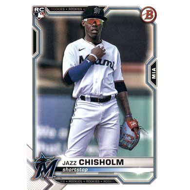 2021 Bowman #71 Jazz Chisholm