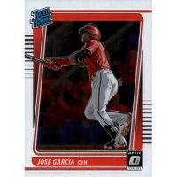 2021 Donruss Optic #89 Jose Garcia Rated Rookie