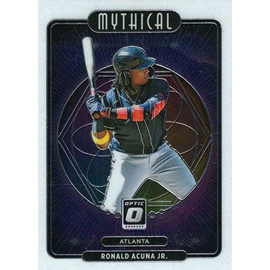 2021 Donruss Optic Mythical #M21 Ronald Acuna Jr.