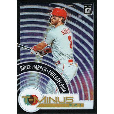 2021 Donruss Optic T-Minus 3...2...1 Holo #TM13 Bryce Harper