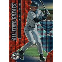 2021 Panini Mosaic All-Time Greats Mosaic Reactive Red #ATG3 Ichiro